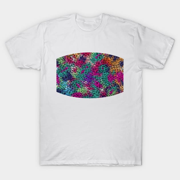 Rainbow Leopard Print T-Shirt by KindlyHarlot